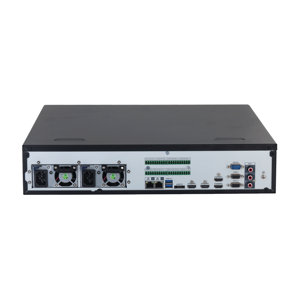 DAHUA  NVR608RH-128-XI, 128Kanal, 32Mpix, H265+, 8 HDD, 1080P Kayıt, 1280 Mbps Bant Genişliği, 2 Port 2500 Mbps LAN, RAID 0/1/5/6/10, Çift Power Supply, NVR - Dahua - görsel 2