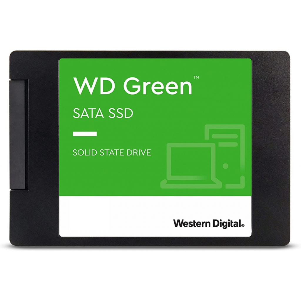 WD Green, WDS480G3G0A, 480GB, 545/465, 3D NAND, 2,5" SATA, SSD - Western Digital