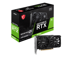 MSI RTX3050 6GB GDDR6 96BIT DP/2xHDMI (GEFORCE RTX 3050 VENTUS 2X E 6G OC) - MSI