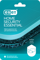 ESET HOME SECURITY ESSENTIAL 5 KULLANICI 2 YIL ONLINE LISANS - ESET