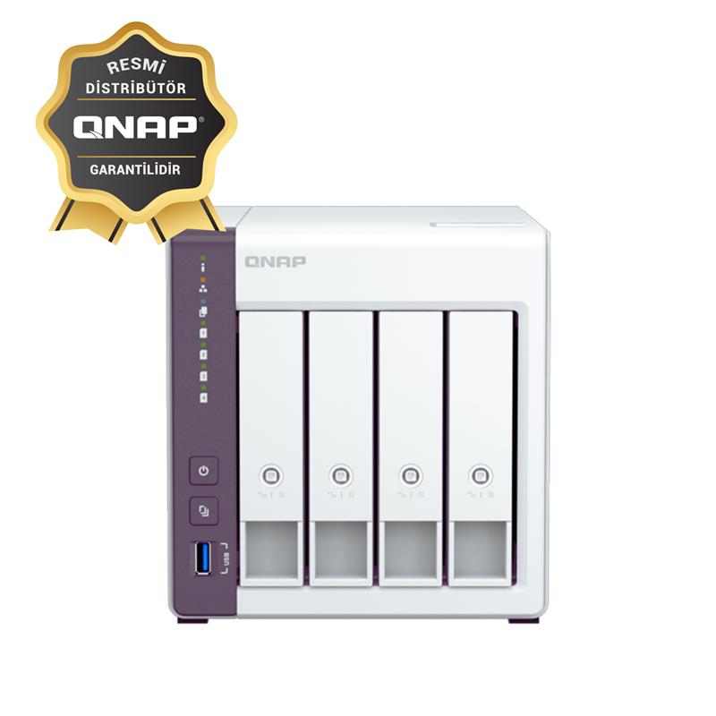 QNAP TS-433 4GB 4x3.5" Disk Yuvalı NAS Server - QNAP - görsel 3