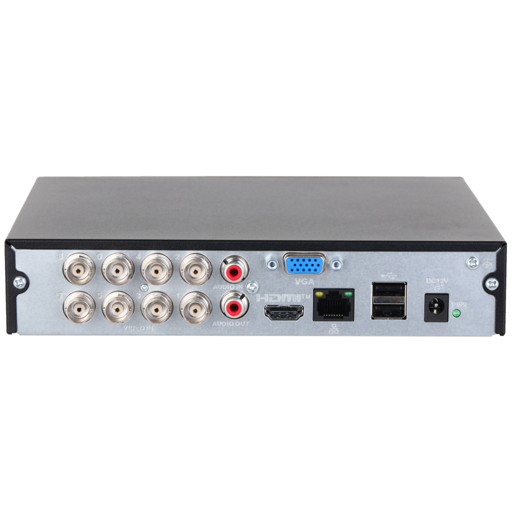 DAHUA XVR1B08-I/T 8 Kanal 1/1xSes 1080N, 720P 1x6TB HD-Cvi Kayıt Cihazı - DAHUA - görsel 3