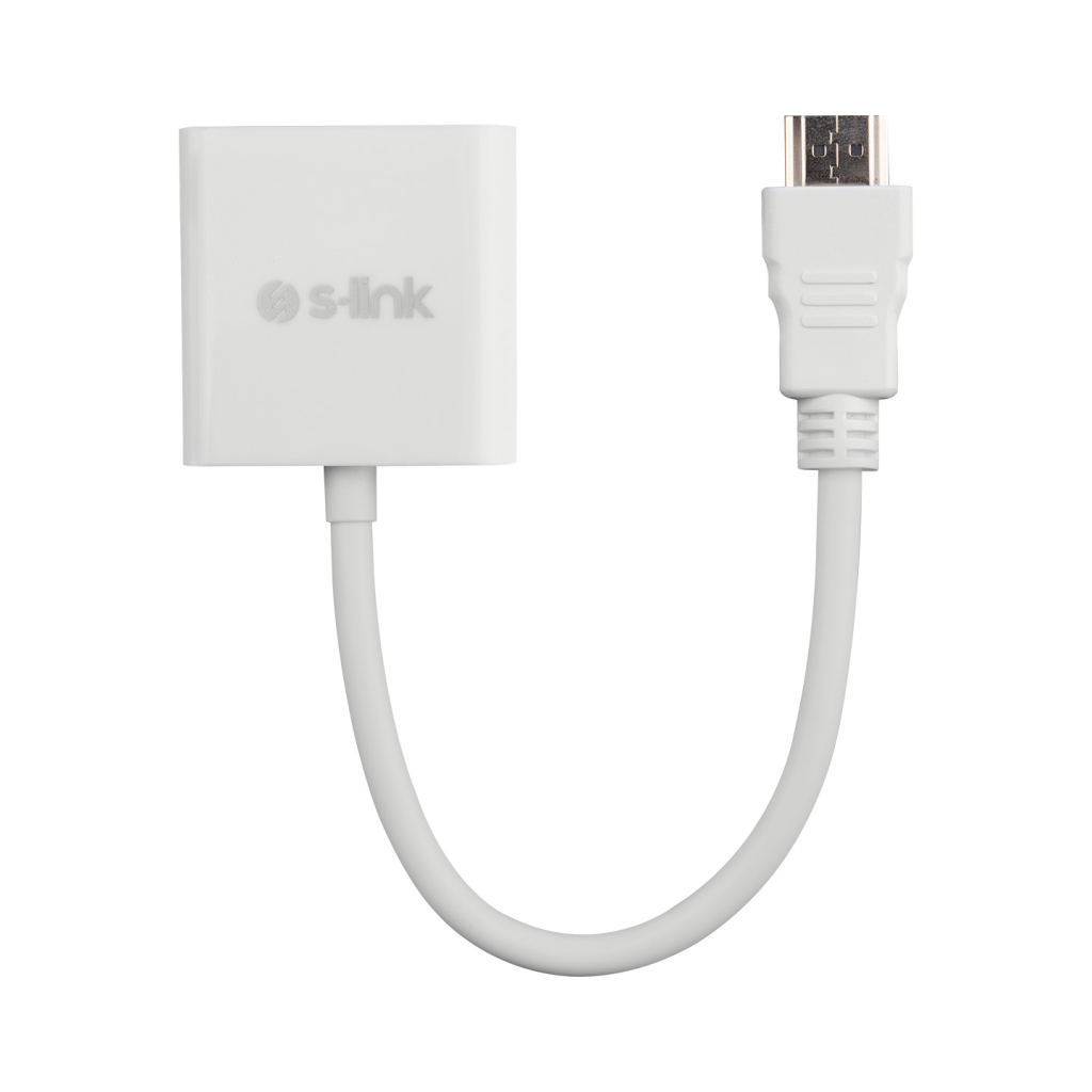 S-LINK SL-HVS13, HDMI To VGA+Audio+PD Çevirici - S-Link