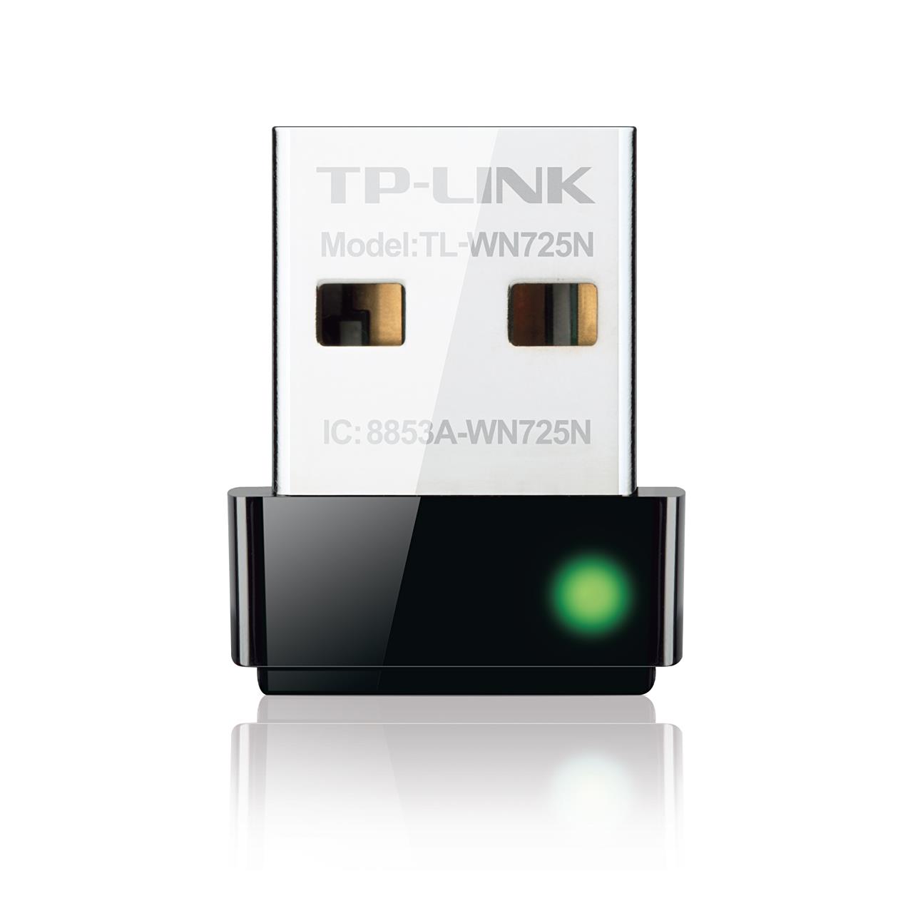 TP-LINK TL-WN725N, 150Mbps, 2.4 Ghz, Dahili Anten, Mini Tasarım, USB2.0, WIRELESS ETHERNET - Tp-Link - görsel 3