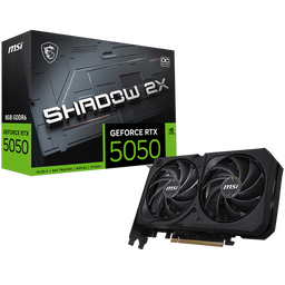MSI RTX5050 8GB GDDR6 128BIT 3xDP/HDMI (GEFORCE RTX 5050 8G SHADOW 2X OC) - MSI