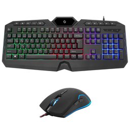 FRISBY FK-4865QU USB KABLOLU Q KLAVYE MOUSE SET - FRISBY