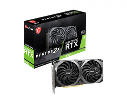 MSI RTX3060 12GB GDDR6 192BIT 3xDP/HDMI (GEFORCE RTX 3060 VENTUS 2X 12G OC) - MSI