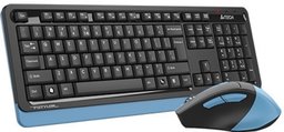 A4 TECH FG1035 USB KABLOSUZ Q KLAVYE + MOUSE SET MAVI - A4 TECH