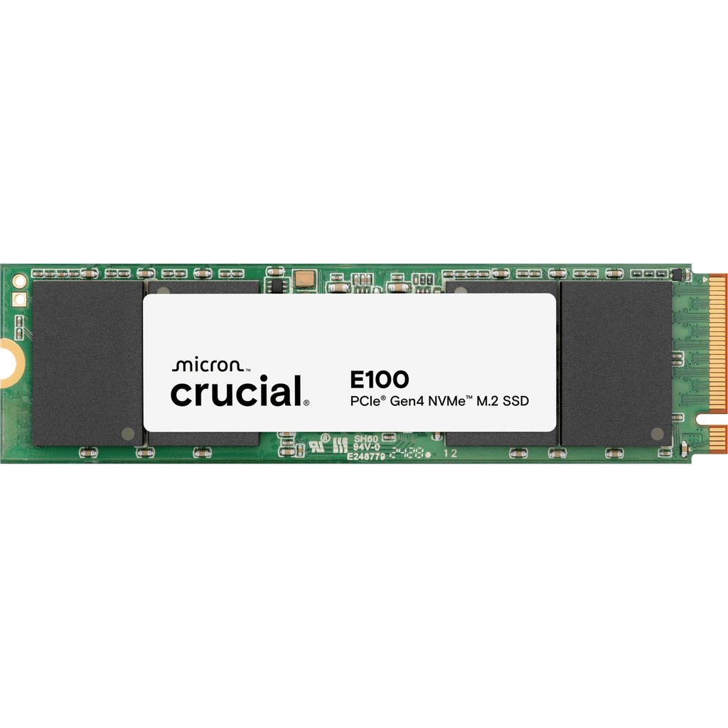 CRUCIAL CT480E100SSD8, E100, 480GB, 4700/2500, Gen4, NVME PCIe M.2 2280, SSD - Crucial