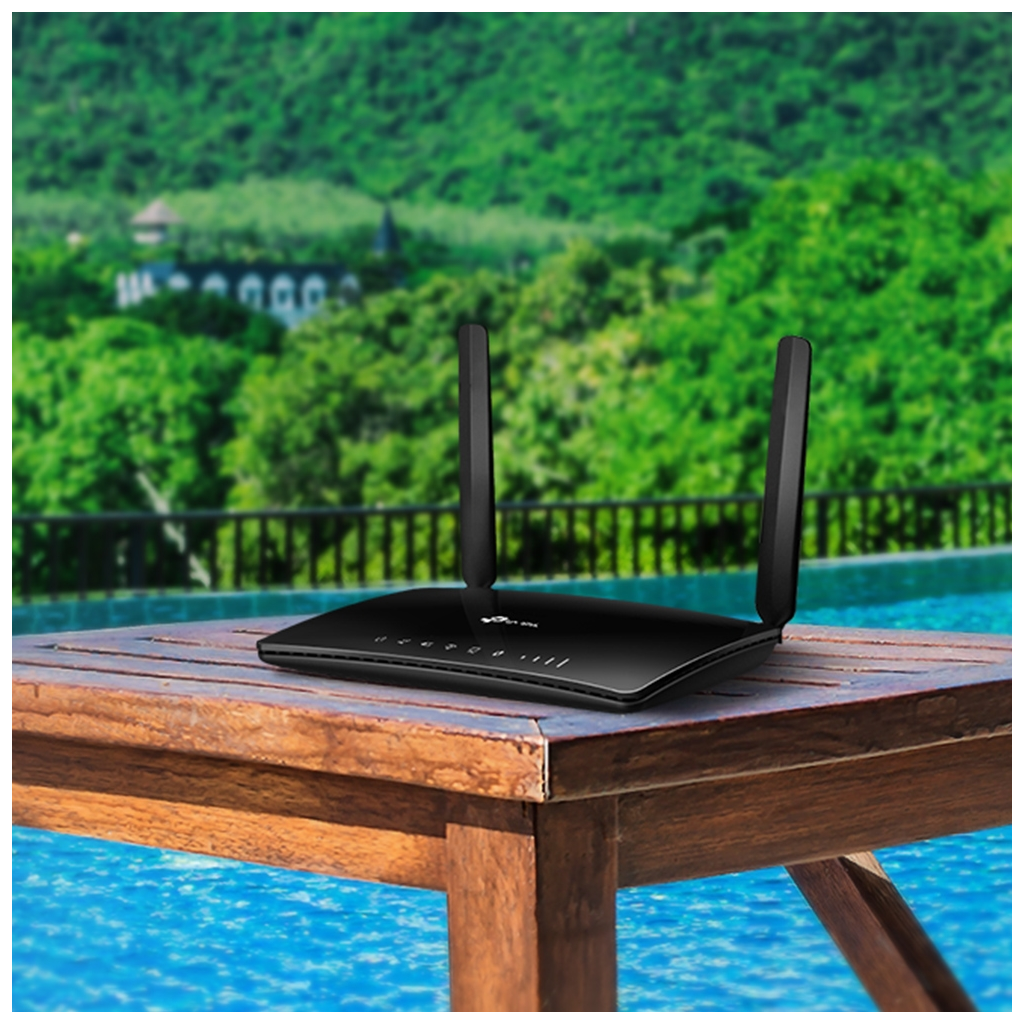 TP-LINK ARCHER MR200, AC750, 4Port, 750Mbps, Dual Band WiFi, Masaüstü, LTE Micro Sim Kart Takılabilir 3G-4G Destekli Router - Tp-Link - görsel 5
