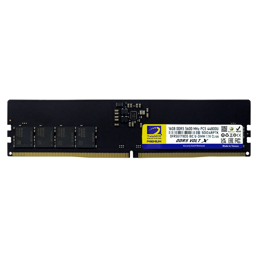 TWINMOS TMD516GB5600U46WO 16GB (Tek Parça) DDR5 5600MHz CL46 PC Bellek - TWINMOS - görsel 2
