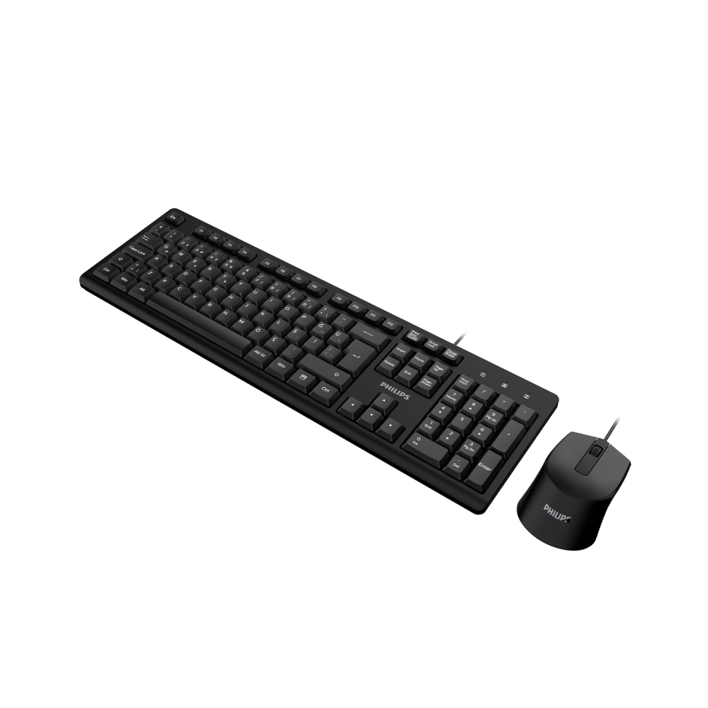PHILIPS SPT6234 Q Türkçe USB Standart Klavye+ Mouse - PHILIPS - görsel 4