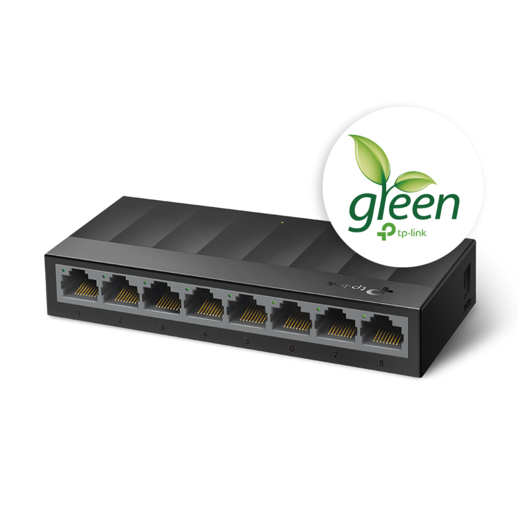 TP-LINK LS1008G 8 port Gbit Desktop Yönetilemez Plastik Kasa Switch - TP-LINK - görsel 2