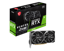 MSI RTX3050 8GB GDDR6 128BIT DP/HDMI/VGA (GEFORCE RTX 3050 VENTUS 2X XS 8G OC) - MSI