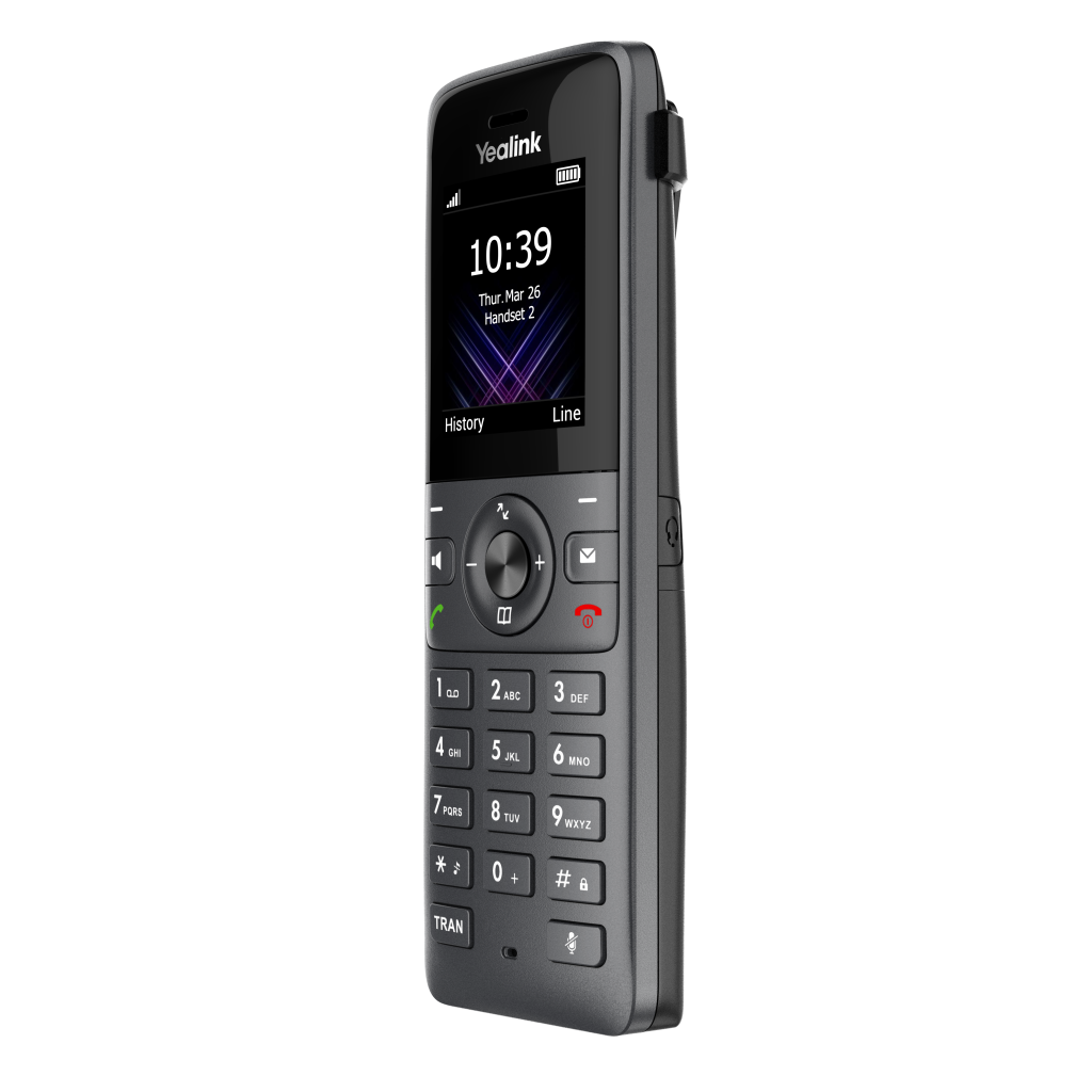 YEALINK W73H, Dect, Kablosuz IP TELEFON, Siyah, 1.8" Renkli Ekran, 35 Saat Konuşma, 400 Saat Bekleme - Yealink - görsel 2
