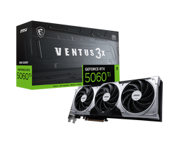 MSI RTX5060-TI 8GB GDDR7 128BIT 3xDP/HDMI (GEFORCE RTX 5060 TI 8G VENTUS 3X OC) - MSI