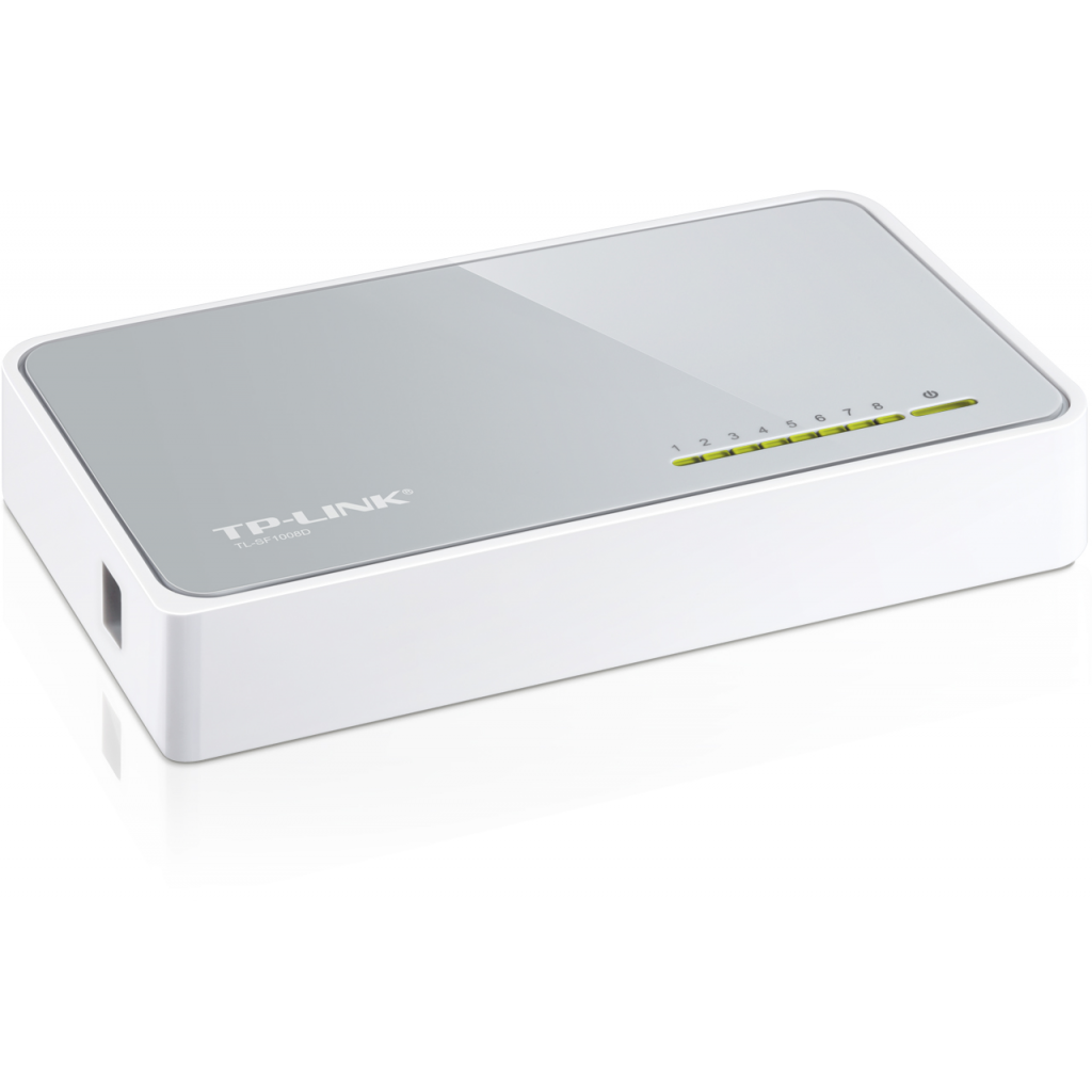 TP-LINK TL-SF1008D, 8 Port, Megabit, Yönetilemez, Masaüstü Switch - Tp-Link - görsel 3