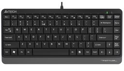 A4 TECH FK11 USB KABLOLU Q MULTIMEDIA MINI KLAVYE GRI - A4 TECH