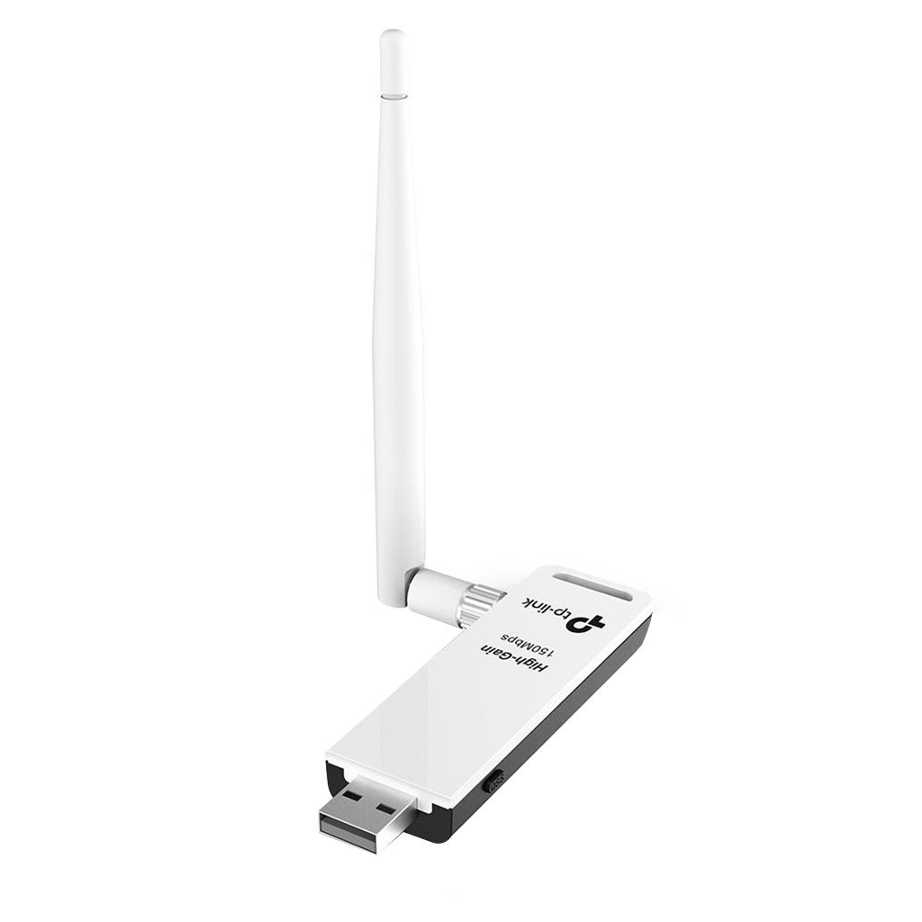TP-LINK TL-WN722N, 150Mbp, 2.4Ghz, 4dBi Anten, USB2.0, WIRELESS ETHERNET - Tp-Link - görsel 3