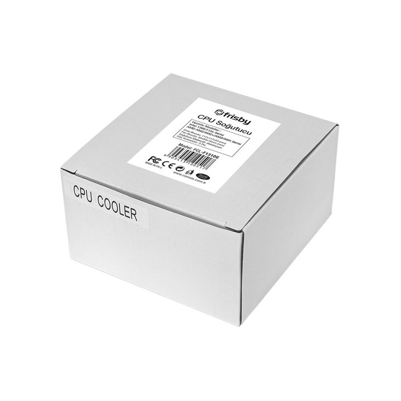 FRISBY FCL-F1310G INTEL 1366/115X AMD AM2/AM2+/AM3/AM4 ISLEMCI SOGUTUCU - FRISBY - görsel 2