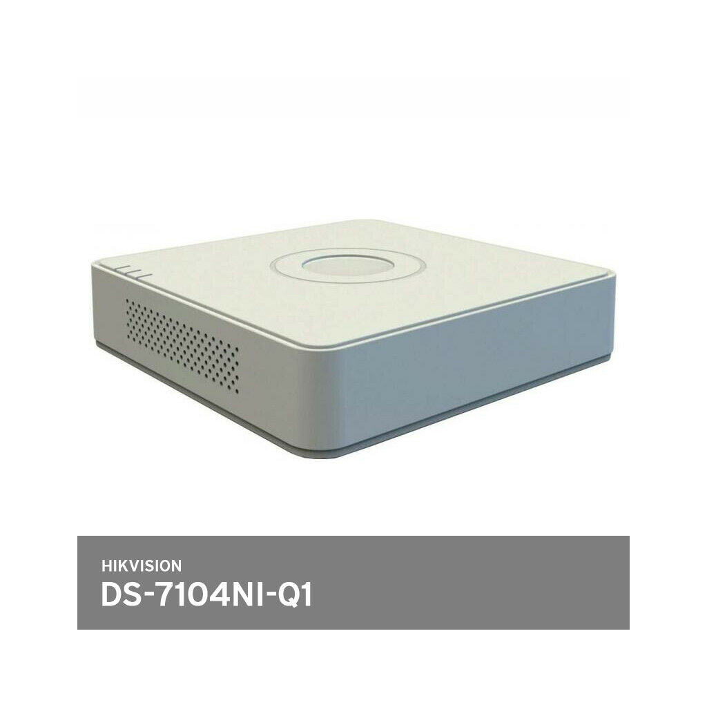 HIKVISION DS-7104NI-Q1 4 Kanal Network Video 4MP NVR Güvenlik Kayıt Cihazı - HIKVISION - görsel 3