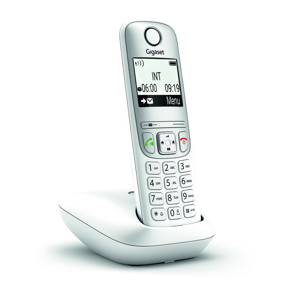 GIGASET A690, Dect Telefon, Beyaz, 14 Saat Konuşma, 180 Saat Bekleme, 100 Kişilik Rehber - Gigaset