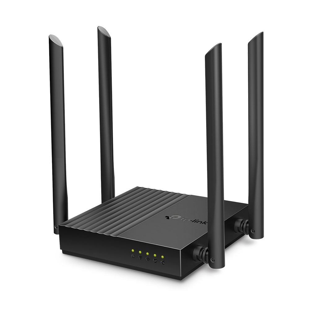 TP-LINK ARCHER C64, AC1200, 4Port, 1200Mbps, Dual Band WiFi, Masaüstü, Gigabit, Router, Access Point - Tp-Link