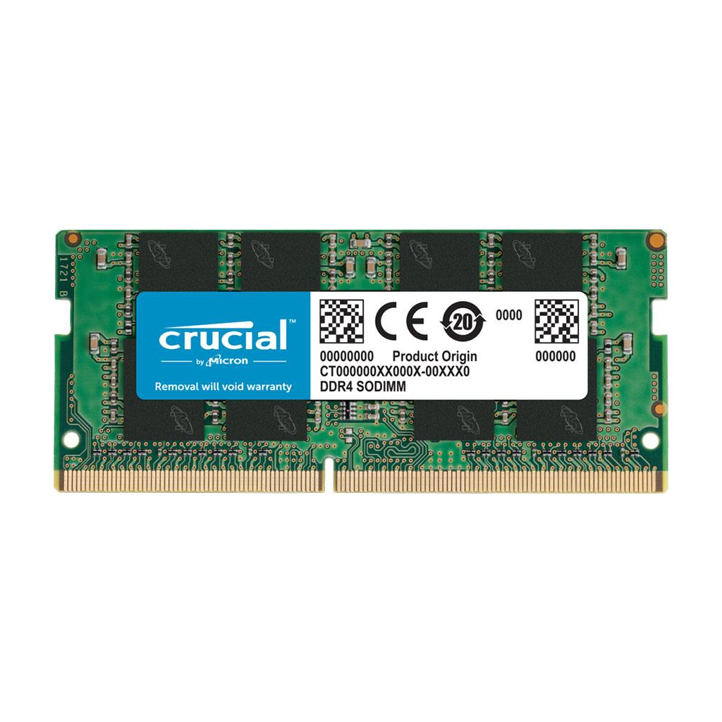 CRUCIAL CT8G4SFRA32A, 8Gb, 3200Mhz, DDR4, CL22,  1.2V, SODIMM, Notebook RAM (By Micron) - Crucial - görsel 2
