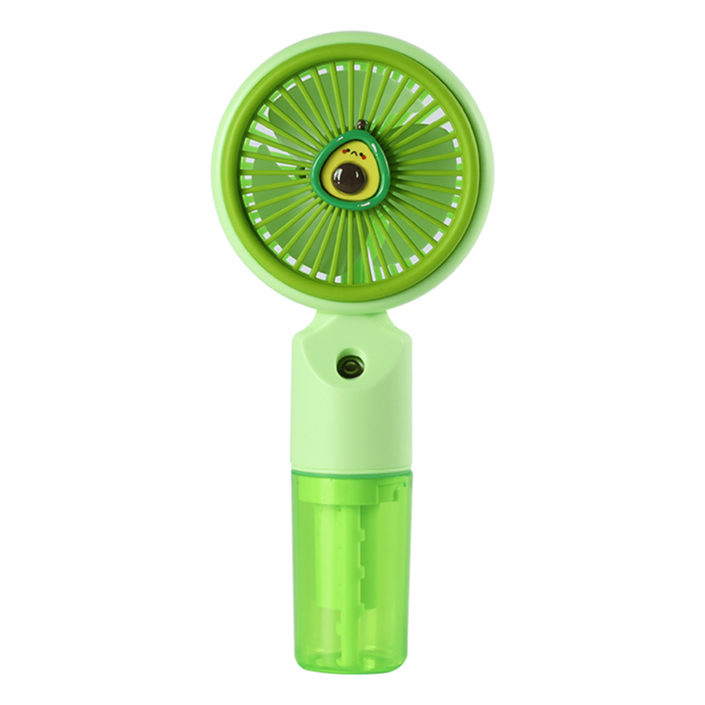 FENY FN-F50, YEŞİL, 3 Kademeli Hız, Buharlı Ferahlık, Elde Kullanım, Dahili 800mAh Bataryalı, Type-C Şarj Girişli, Vantilatör - Feny