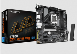 GIGABYTE B760M-DS3H-WF6E-GEN5 1700P DDR5 SES GLAN DP/HDMI SATA3 USB3.2 mATX - GIGABYTE