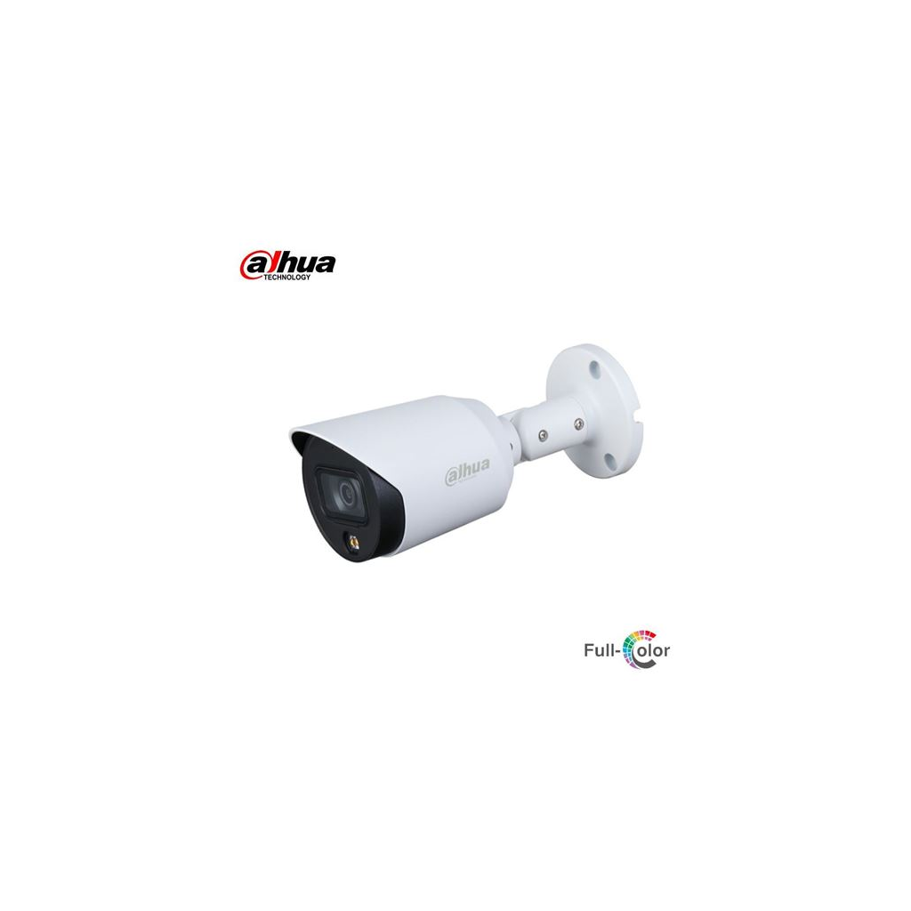 DAHUA HAC-HFW1209C-LED-0360B, 2Mpix, 3.6mm Lens, 20 Mt Gece Görüşü, Full Color, 4 IN 1, IP67, Bullet Kamera - Dahua