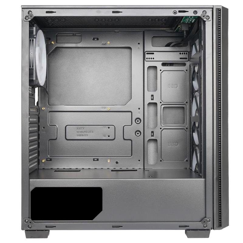 FRISBY FC-9440G 650W 80+ USB3.0 4x12CM RGB FAN PENCERELI ATX KASA - FRISBY - görsel 3