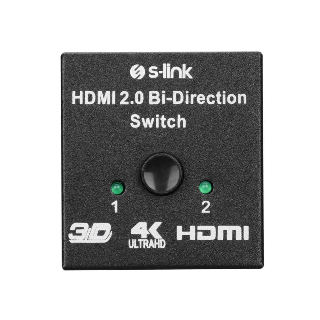S-link SL-LU613, 2 Port HDMI, Çift Yönlü Switch ve Splitter - S-Link - görsel 3