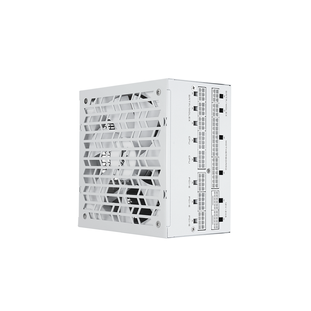 SAMA P1200, 1200W, White, 80+ Platinum, Cybenetics Certified, Full Modüler, PCIE 5.1, ATX3.1, Beyaz, GAMING, ATX, Power Supply (PSU) - Sama - görsel 5