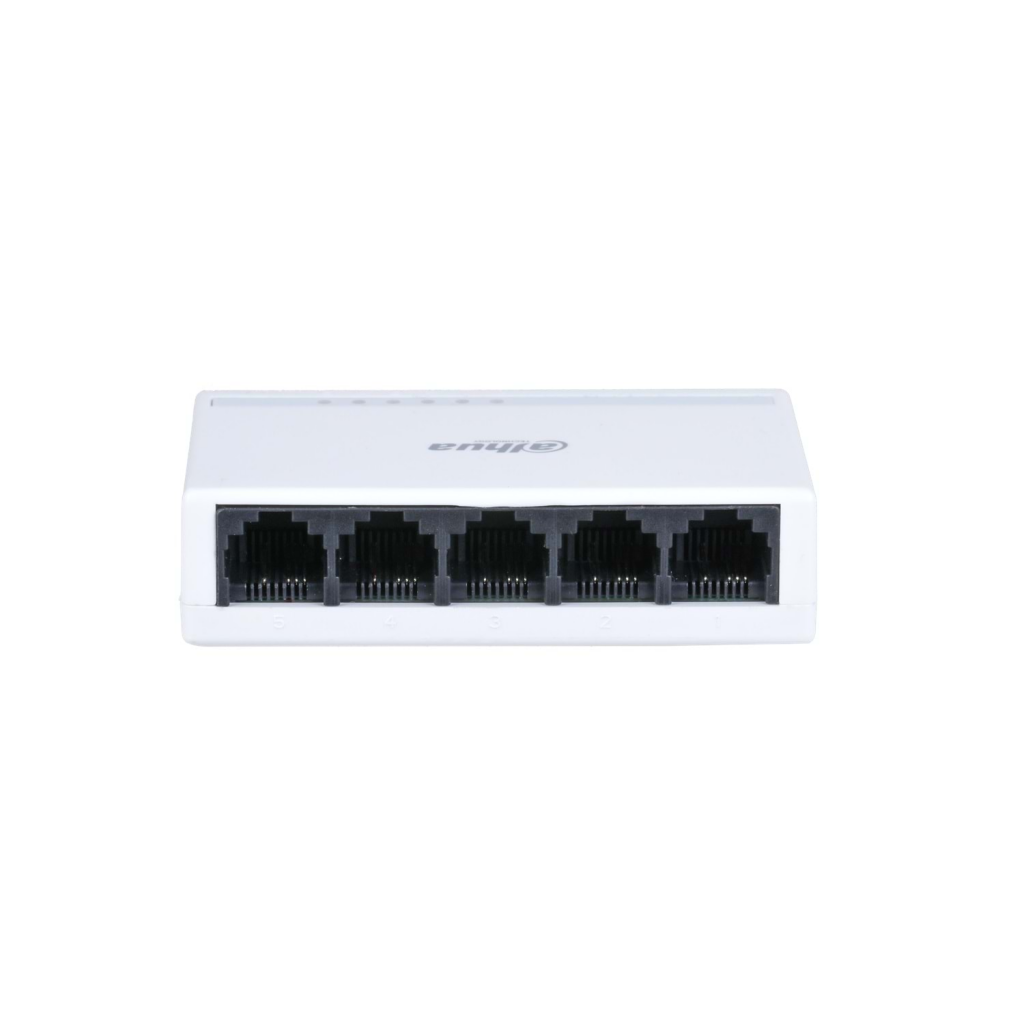 DAHUA PFS3005-5ET-L, 5 Port, MegaBit, Yönetilemez, Masaüstü Switch - Dahua