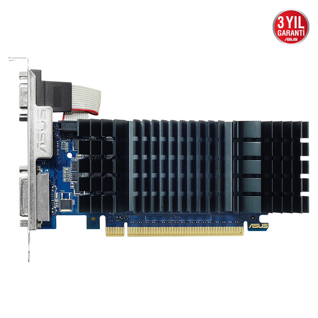 ASUS GT710-SL-2GD5-BRK-EVO 2GB Geforce GT710 GDDR5 64bit HDMI DVI VGA 16x Ekran Kartı - ASUS - görsel 3