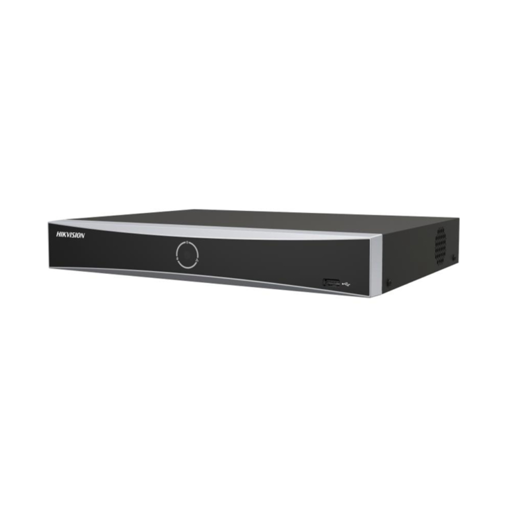 HIKVISION DS-7616NXI-K2, 16Kanal, 12Mpix, H265+, AcuSense, 2 HDD Desteği, 2160P Kayıt, 160Mbps Bant Genişliği, Metal Kasa, NVR - Hikvision