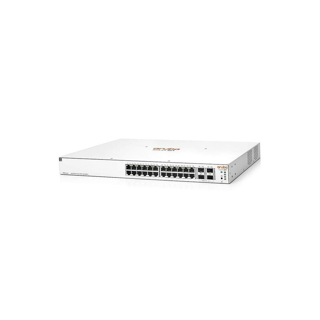 HP Aruba Instant On, JL684B, 1930-24G, 24Port, GigaBit, PoE 370W, 4 Port Gigabit SFP, Yönetilebilir, Rack Mount Switch - Hp - görsel 2