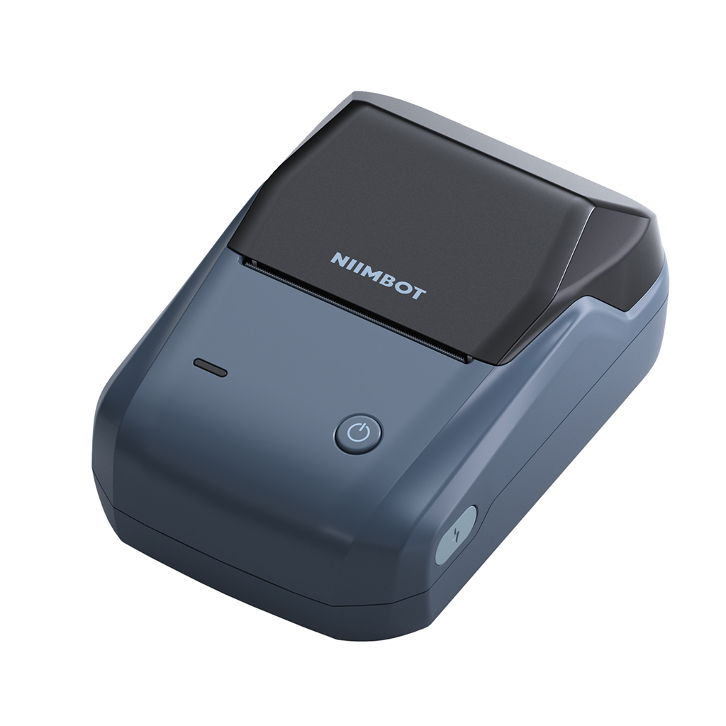 NIIMBOT B1, Taşınabilir, Mürekkepsiz, Termal Etiket Yazıcı (Bluetooth, USB) Uzay Mavisi - Niimbot - görsel 3
