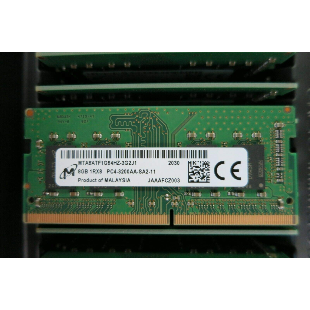 MICRON MTA8ATF1G64HZ-3G2J1, 8Gb, 3200Mhz, DDR4, Sodimm Notebook RAM, 1,2V, CL22 - Micron - görsel 2