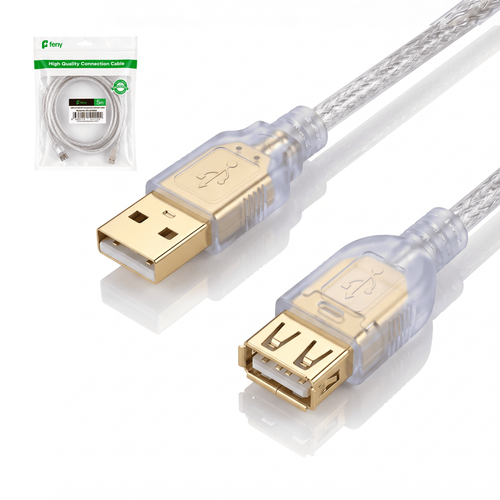 FENY FN-AF3015, USB Uzatma Kablosu, %100 Bakır, 1.5 Metre - Feny