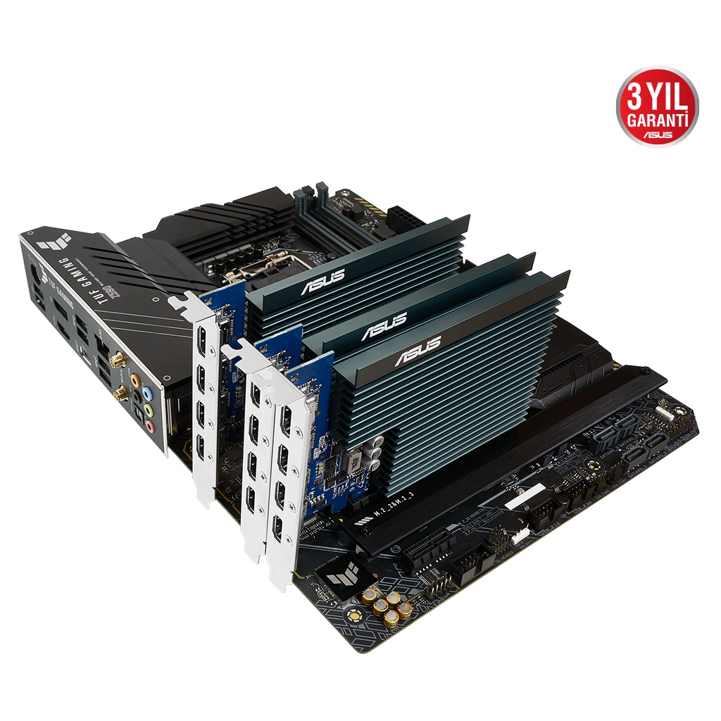ASUS GT730-4H-SL-2GD5 2GB Geforce GT730 DDR5 64bit 4xHDMI PCIe Ekran Kartı - ASUS - görsel 5