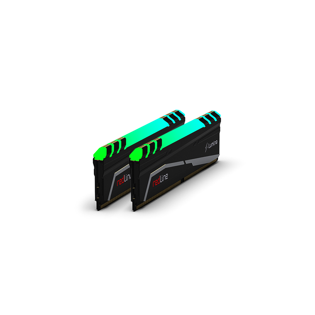 MUSHKIN redLine Lumina, MLA4C360JNNM8GX2, 2x8Gb Kit, 3600Mhz, DDR4, CL18, RGB, Desktop Gaming RAM (Soğutuculu) - Mushkin - görsel 4