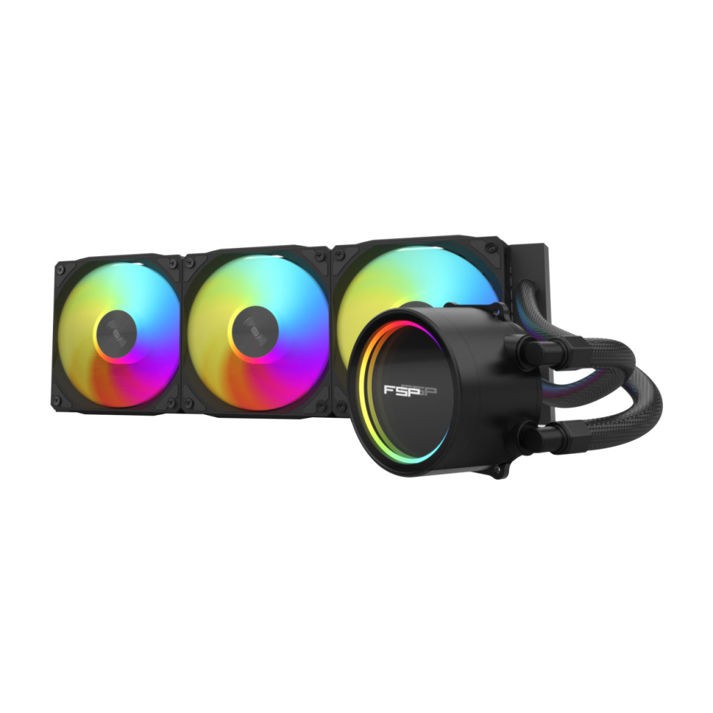 FSP AE36-B 1851 1700 1200 AM4 AM5 360 MM ARGB Siyah Sıvı Soğutma Kiti (TDP 300W) - FSP - görsel 2