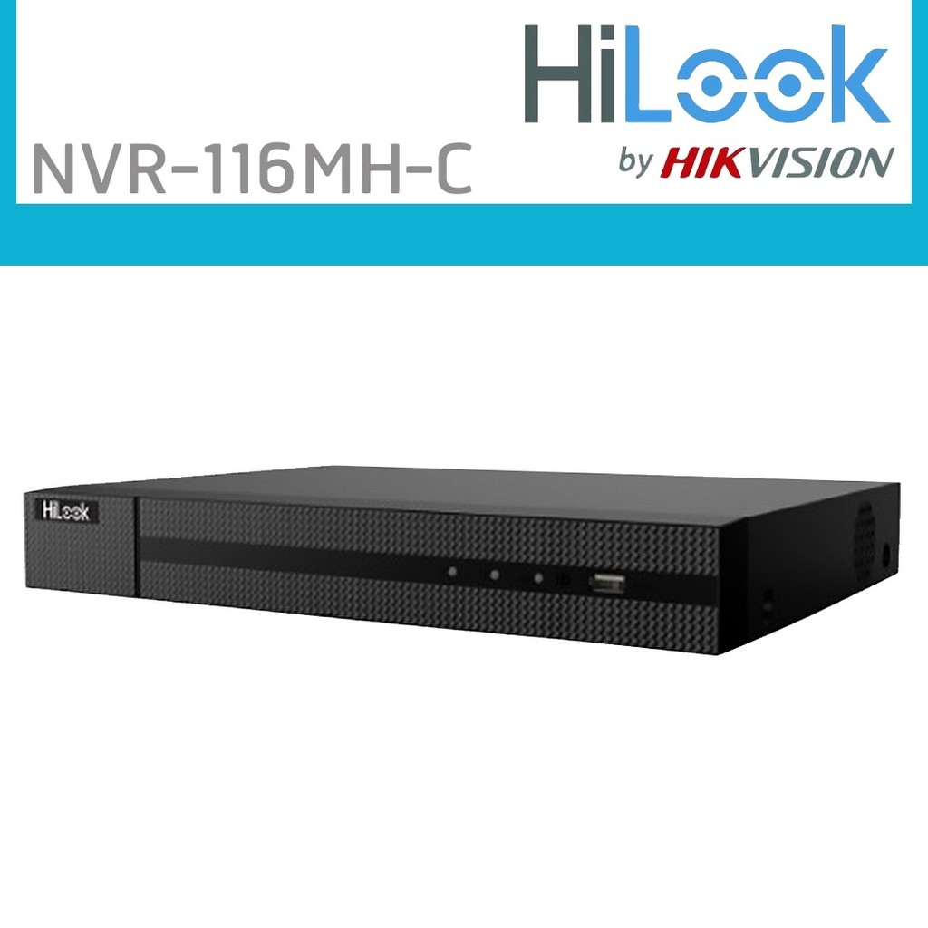 HILOOK NVR-116MH-C, 16Kanal, 8Mpix, H265+, 1 HDD Desteği, 1080P Kayıt, 160Mbps Bant Genişliği, 4K Motion Detection 2.0, NVR - Hilook - görsel 3