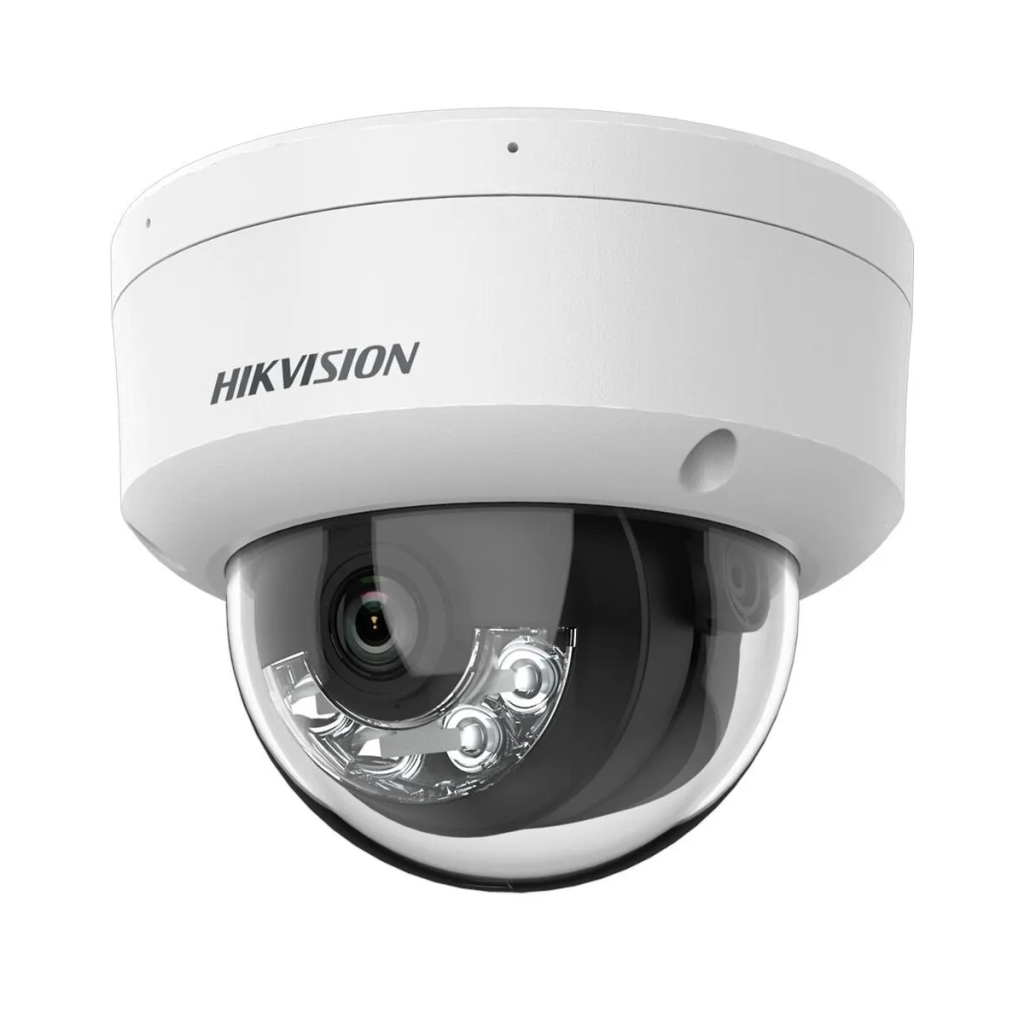 HIKVISION DS-2CD1141G2-LIUF 4Mpix, 2,8mm Lens, H265+, Hybrid Light,  20Mt Gece Görüşü, PoE, Mikrofonlu Dome IP Kamera - Hikvision