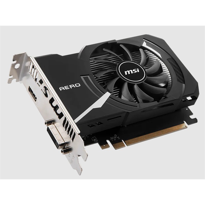 MSI GEFORCE GT1030 AERO ITX 4GD4 OC 4GB DDR4 64BIT 1XHDMI 1XDVI EKRAN KARTI - Msi - görsel 3