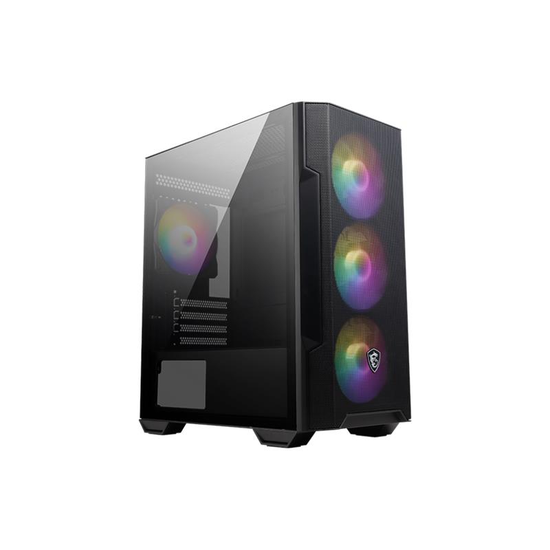 MSI MAG FORGE M100R USB3.2 4x12CM ARGB FAN PENCERELI M.ATX SIYAH KASA - MSI - görsel 3