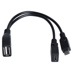 DARK MICRO USB ERKEK - USB2.0 DISI OTG Y KABLO (DK-CB-MICROTG2Y) - DARK