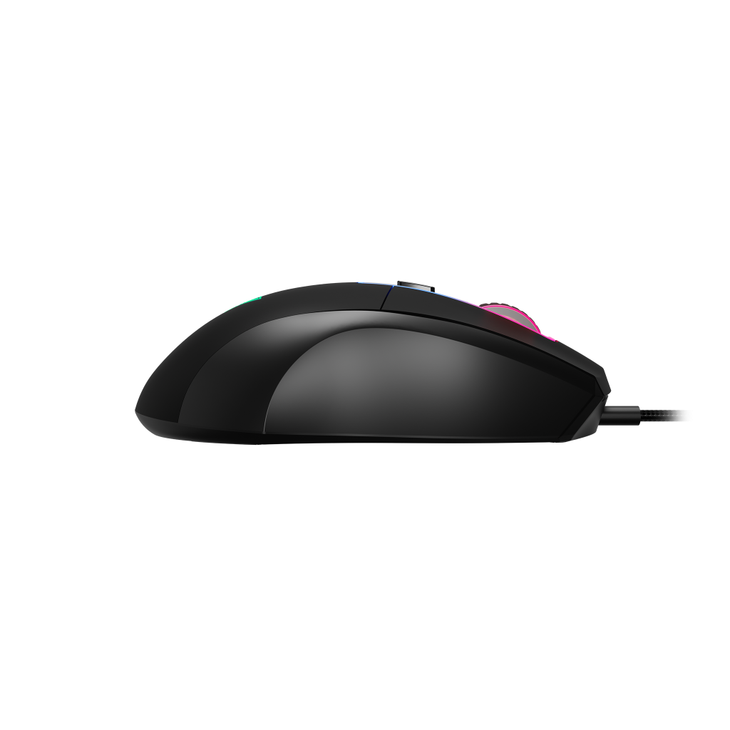 GAMDIAS ZEUS M5, RGB Aydınlatma, USB Kablolu,  7 Programlanabilir Buton, Gaming Mouse, 12.800 DPI, Siyah - Gamdias - görsel 4